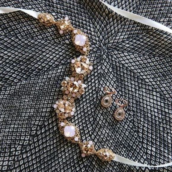 Swarovski Crystal Rose Gold Belt